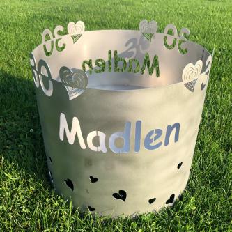 Feuertopf Geburtstag Madlen 30