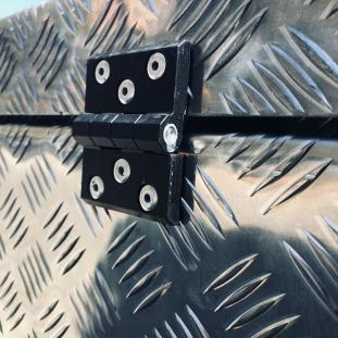 Blech Transportkiste gerader Deckel