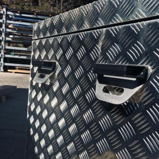 Blech Transportkiste gerader Deckel