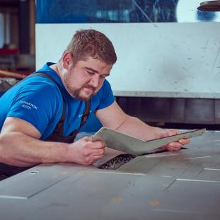 Blechbearbeitung Laserschneiden