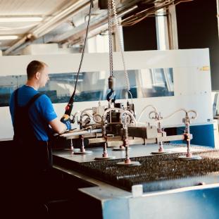 Blechbearbeitung Laser